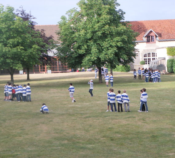 Hébergement de scolaire en Vendée, parc du Château de la Flocellière