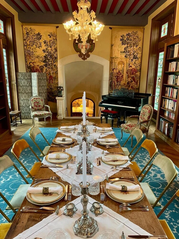 repas professionnel château