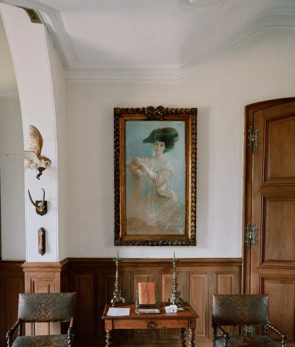 Photo d'un bureau dans l'aile néo-renaissance