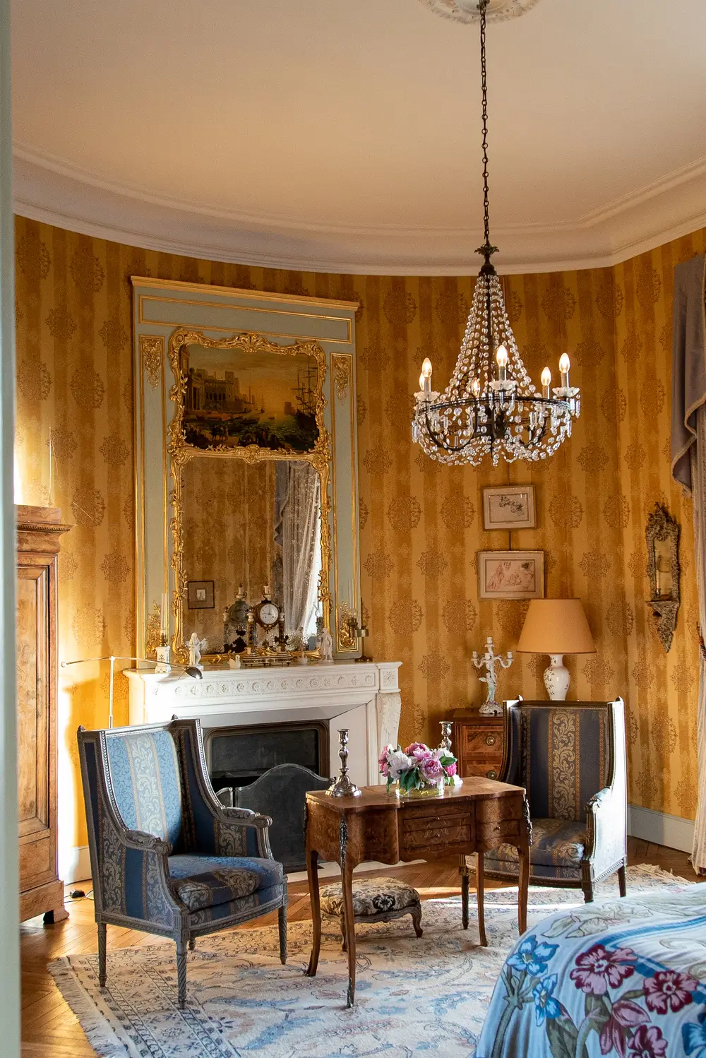 Photo du salon de la chambre Baronne Alquier
