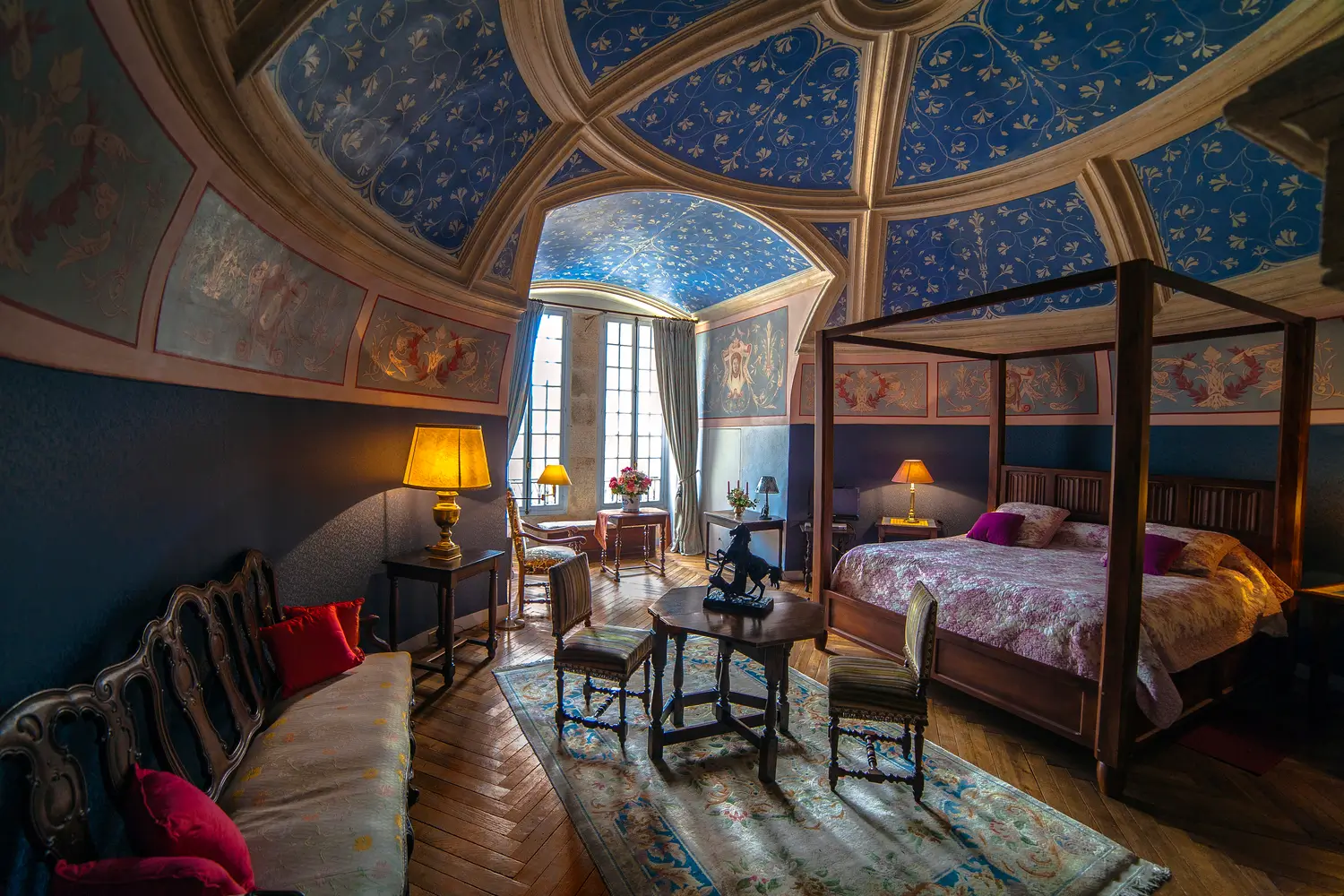 Photo de la chambre du Donjon