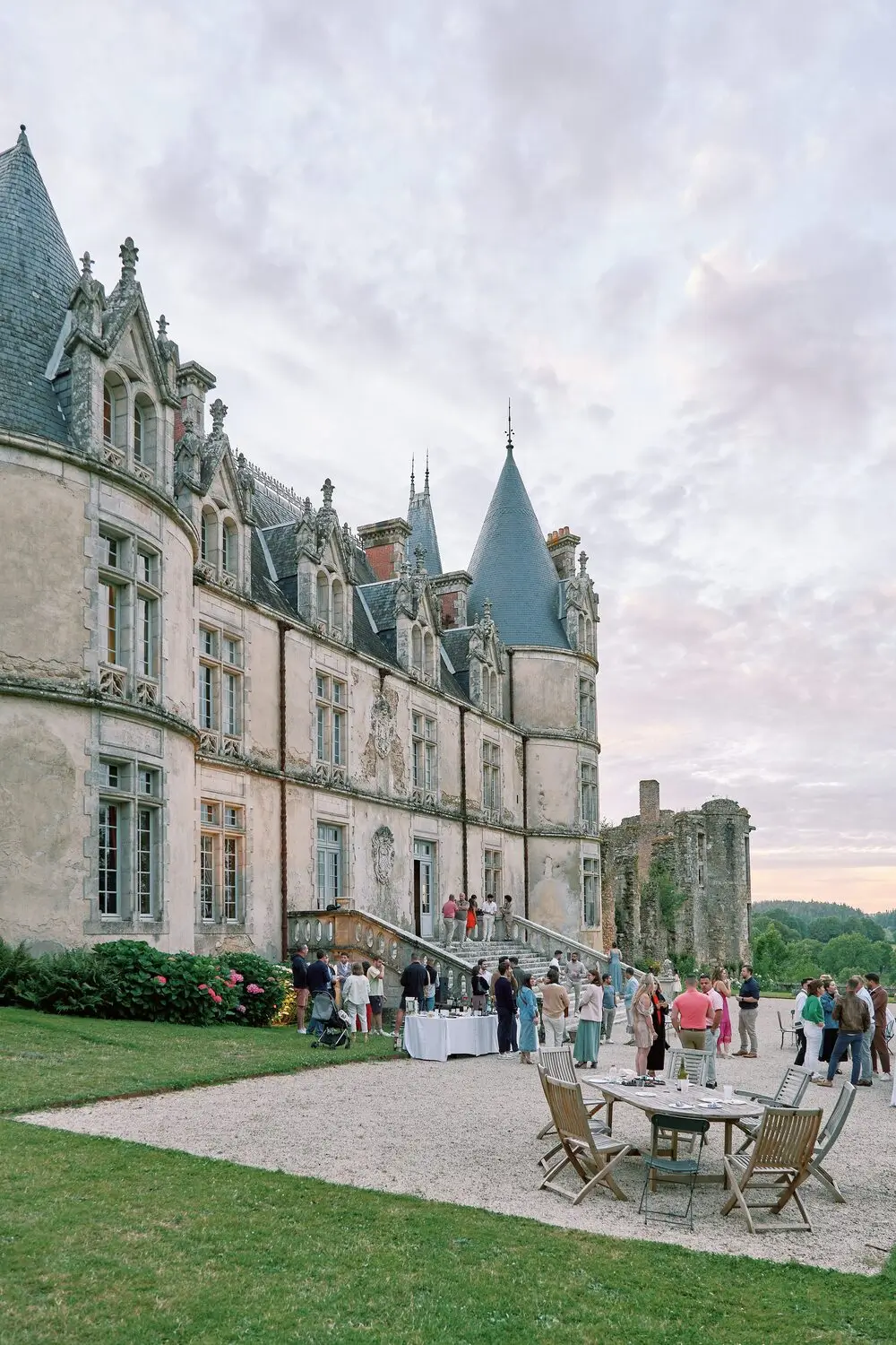cocktail terrasse du château