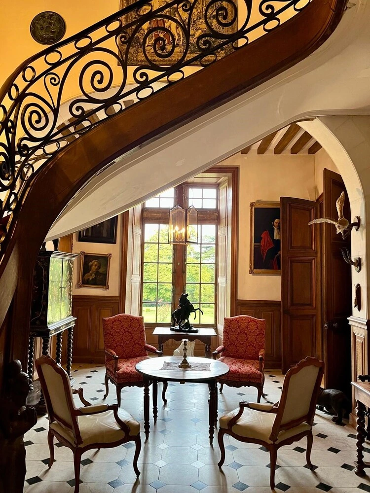 hall du château