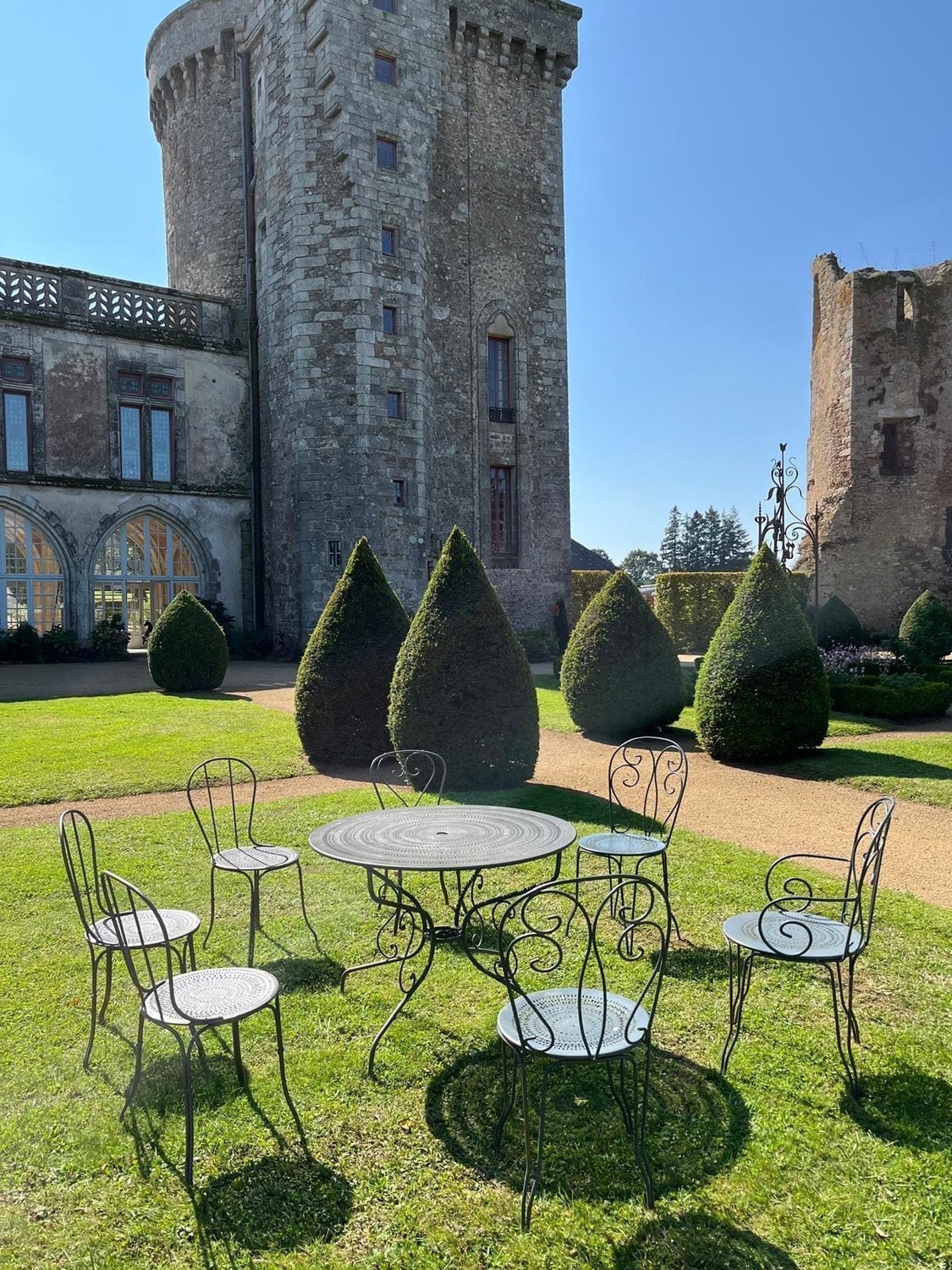 coins détente jardin du château