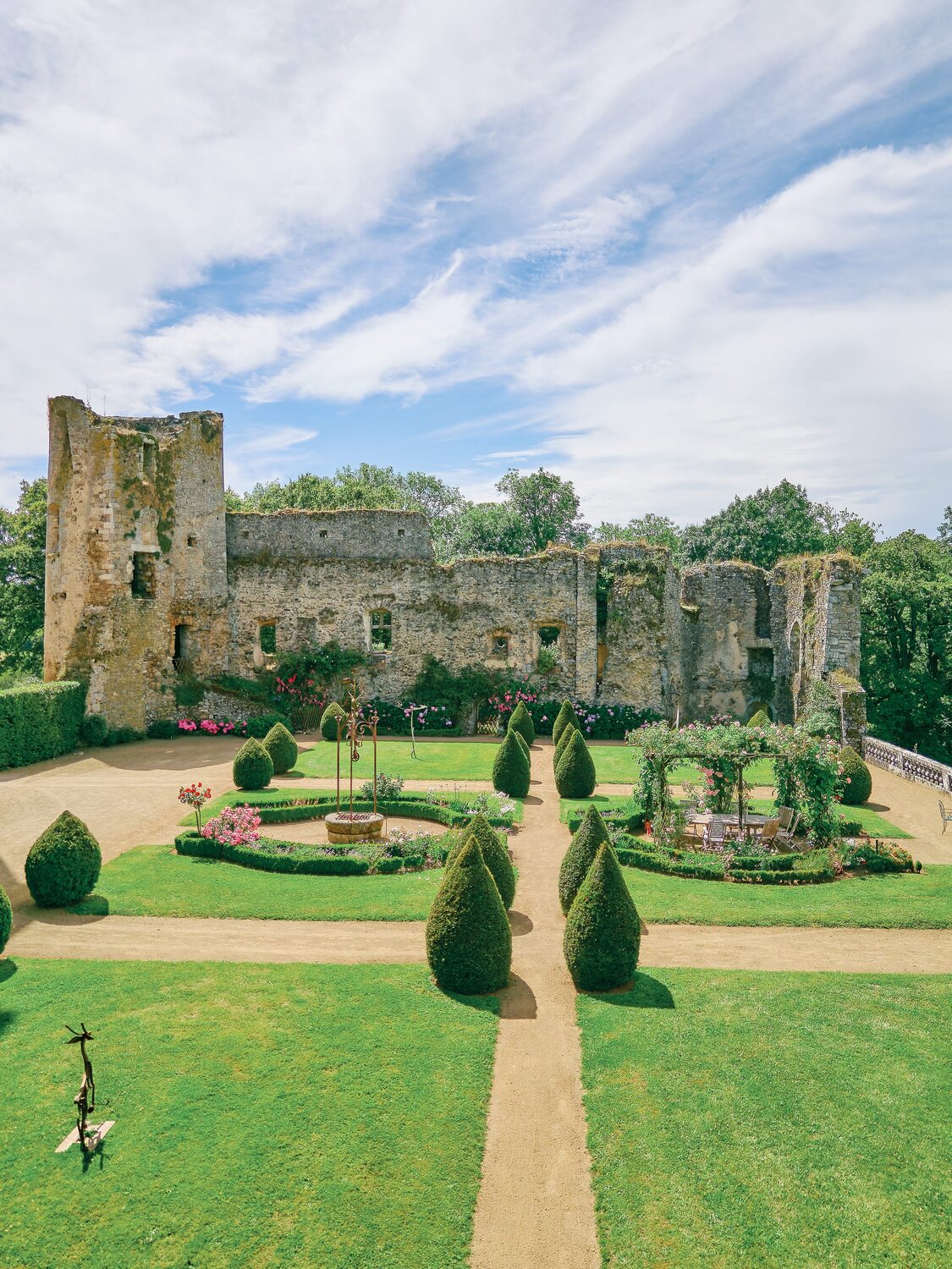 le parc du château de la flocellière