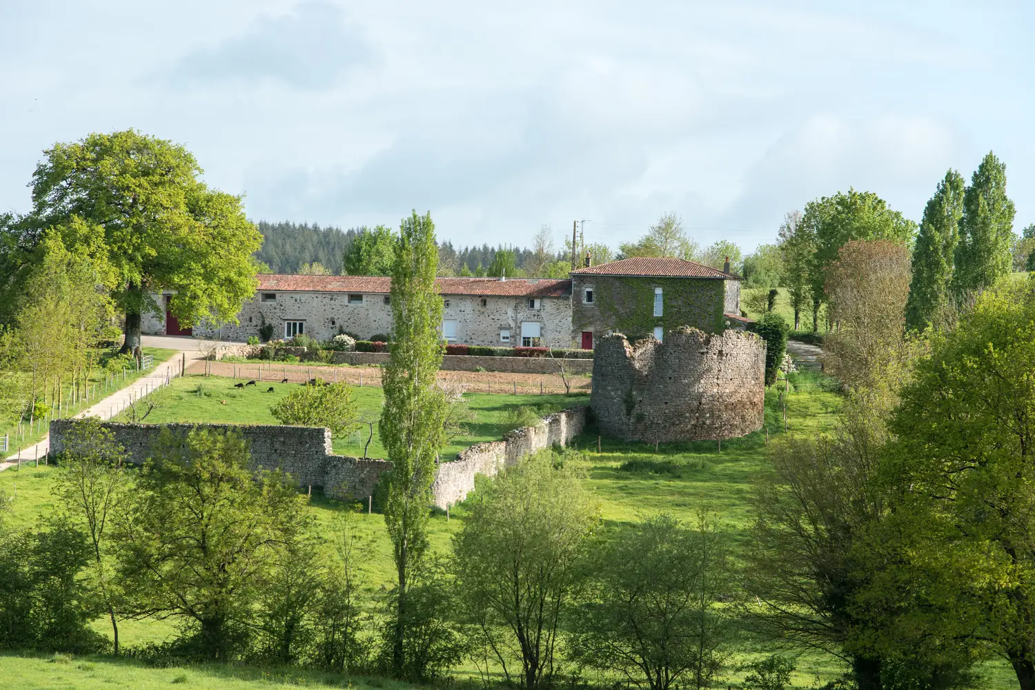 Photo de l'extérieur du logis