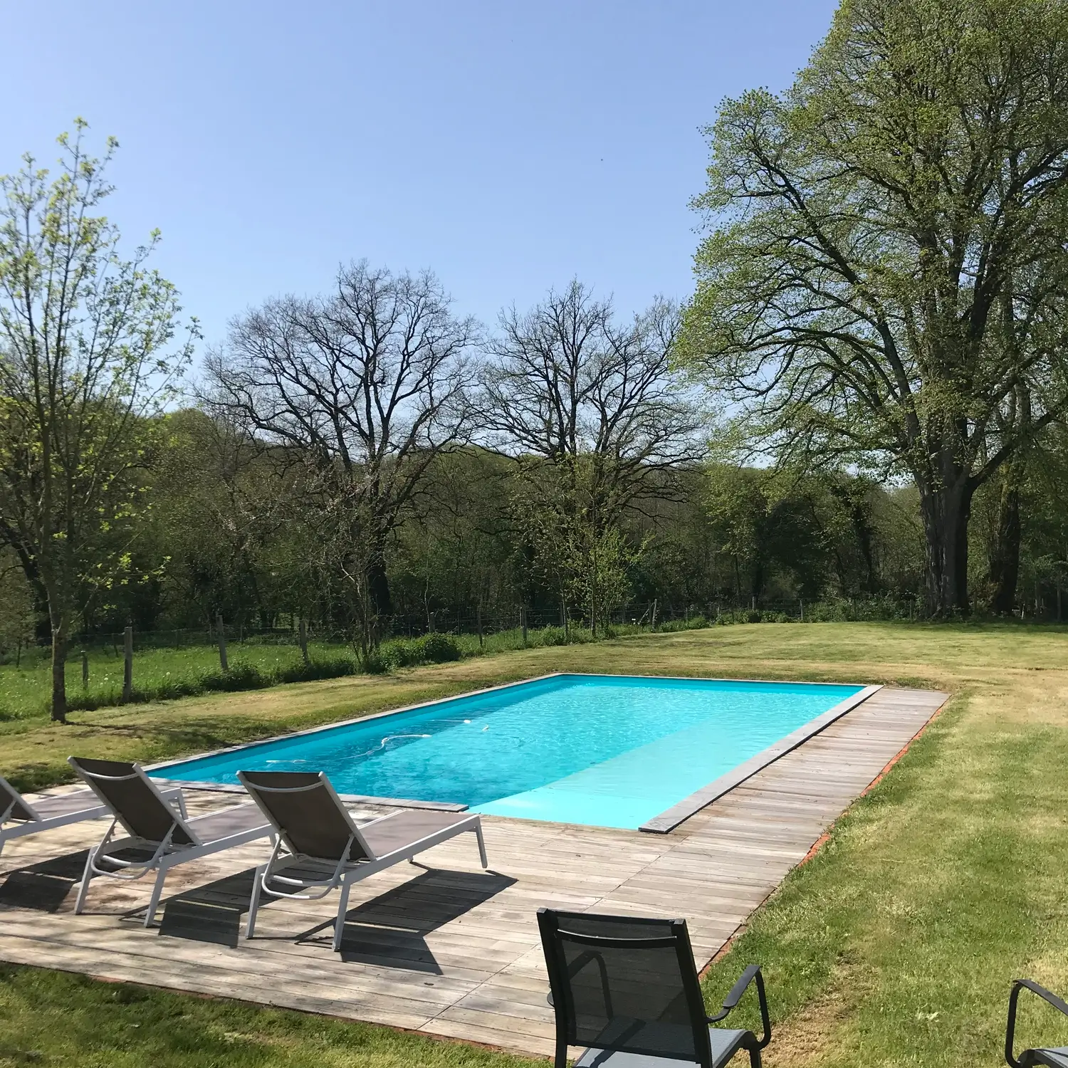 Photo de la piscine du Logis