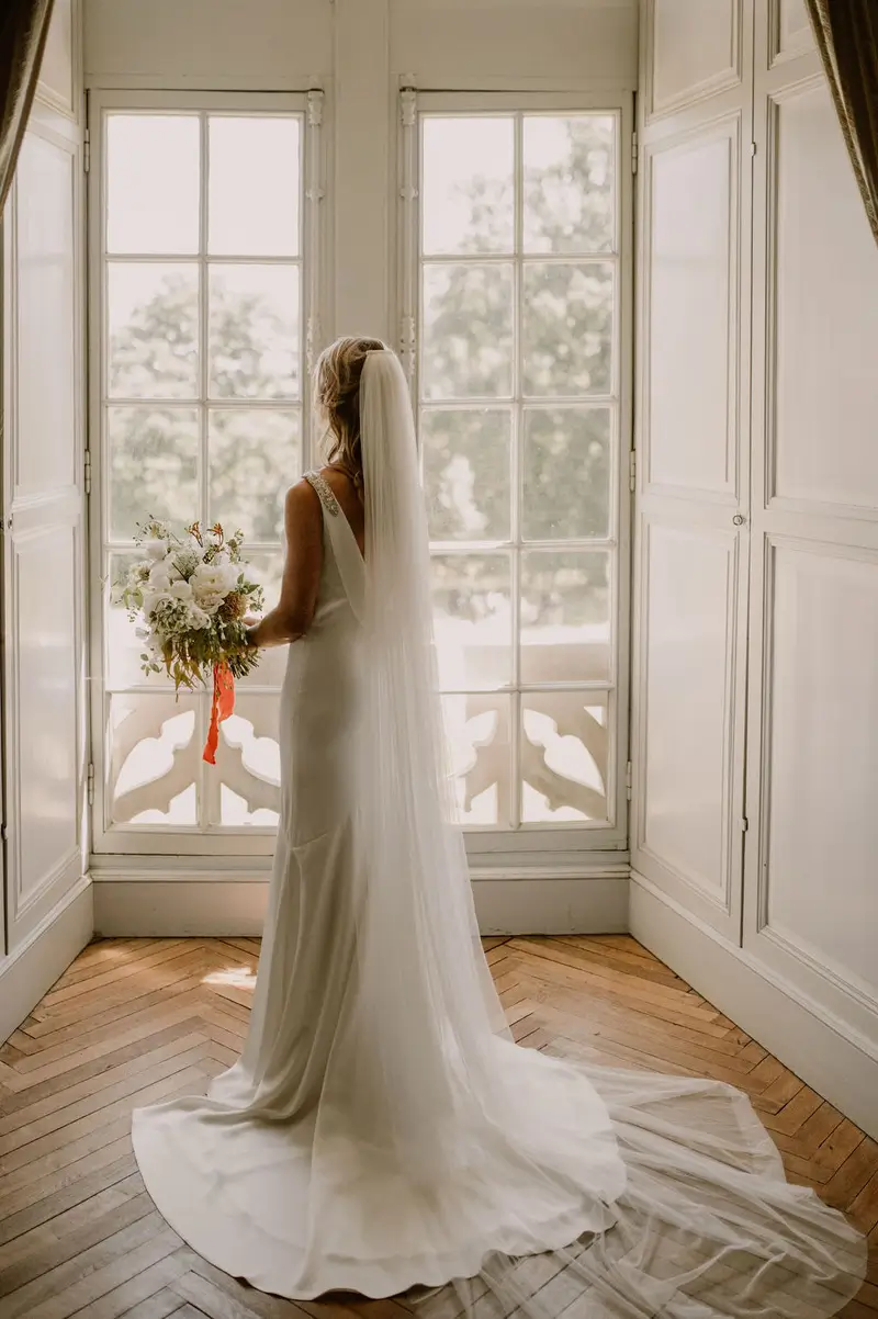 mariée dans le château
