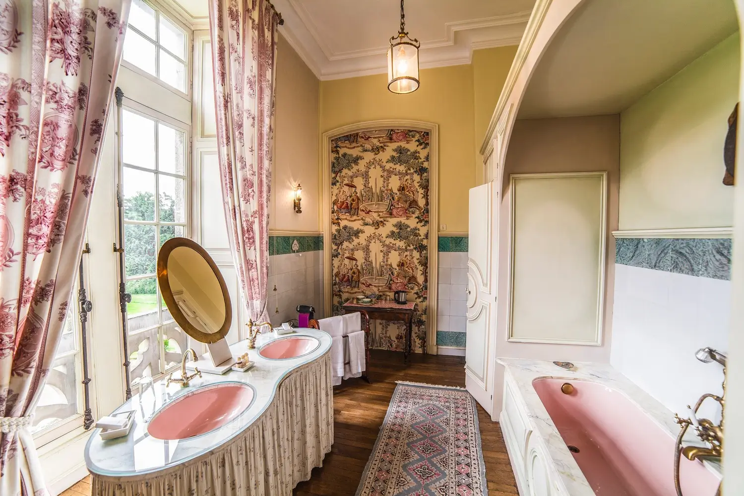 Photo de la salle de bain de la Baronne Alquier